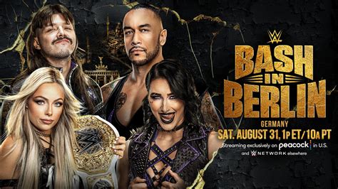 WWE Bash in Berlin 2024: How to Watch Online, Match Card.